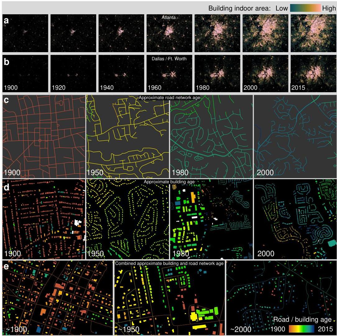 Universal Patterns in the Long-term Growth of Urban Infrastructure in U ...